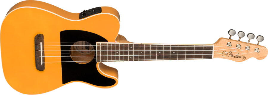 Фотография Укулеле FENDER Fullerton Tele® Uke Butterscotch Blonde (097-1653-050)