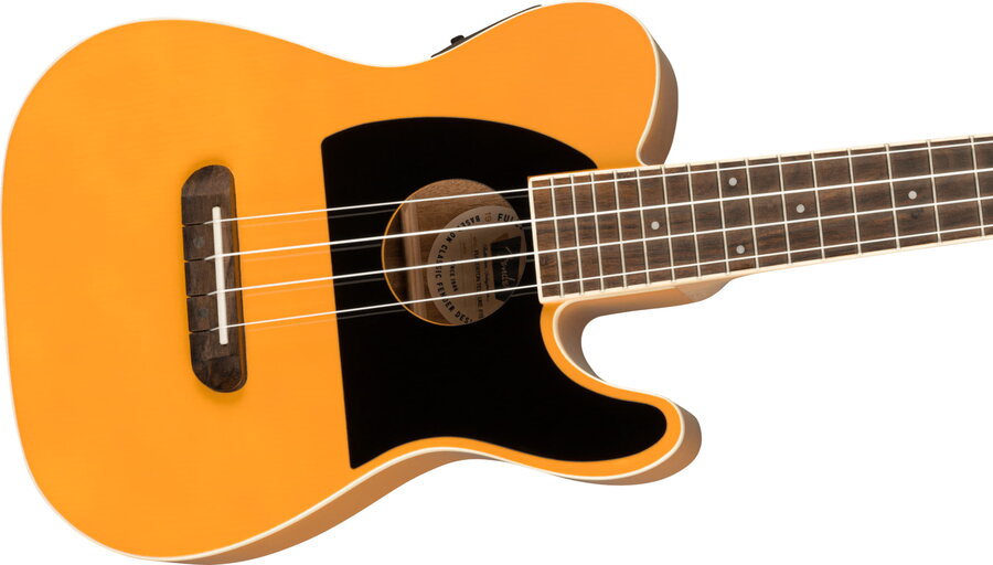 Картинка Укулеле FENDER Fullerton Tele® Uke Butterscotch Blonde (097-1653-050)