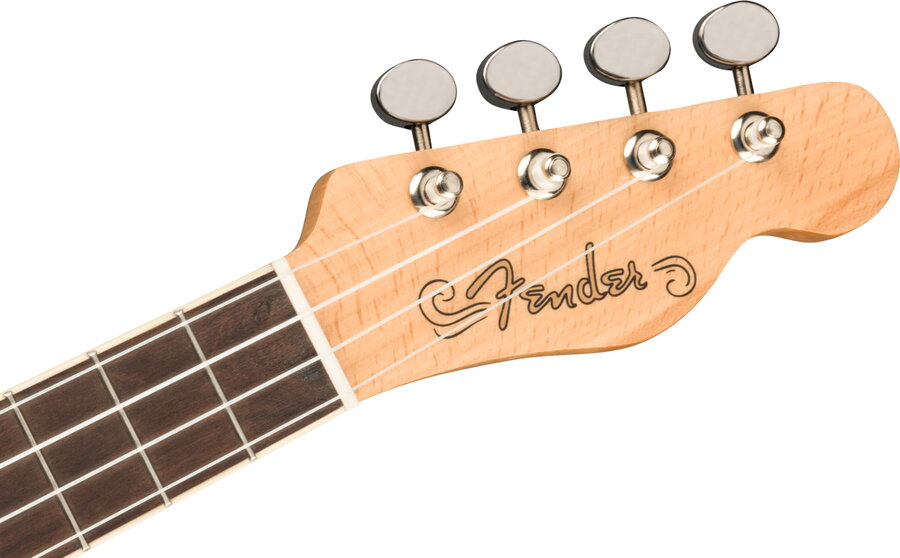 Цена Укулеле FENDER Fullerton Tele® Uke Butterscotch Blonde (097-1653-050)