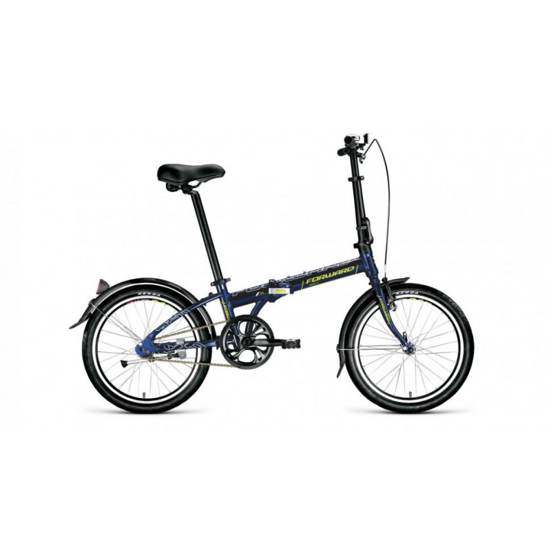 Фото Велосипед FORWARD ENIGMA 20 1.0 (2021) (11, синий-зеленый)