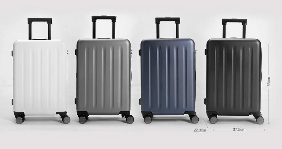 Купить Чемодан XIAOMI 90FUN PC Luggage 20&amp;amp;amp;amp;amp;quot; Aurora Blue