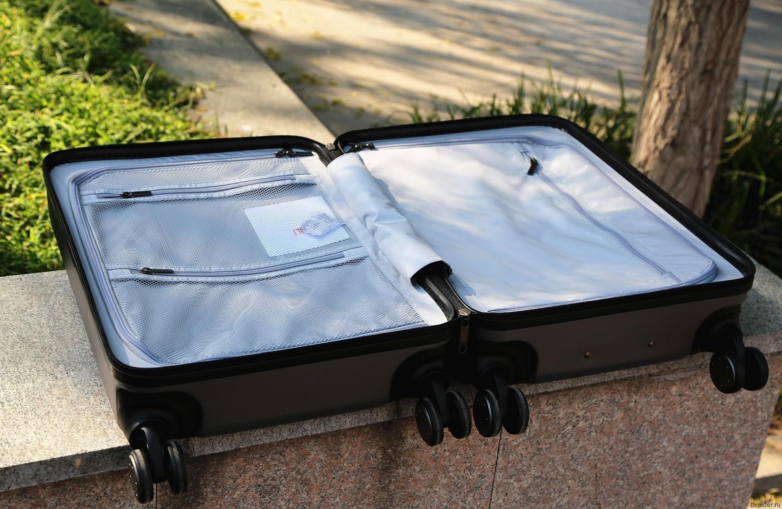 Картинка Чемодан XIAOMI 90FUN PC Luggage 20&amp;amp;amp;amp;amp;quot; Aurora Blue