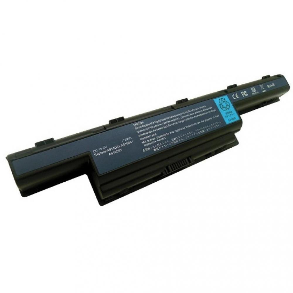 Фото Аккумулятор PowerPlant для ноутбуков ACER Aspire 4551 (AS10D41, AC 4741, 3S2P) 10.8V 6600mAh NB00000064