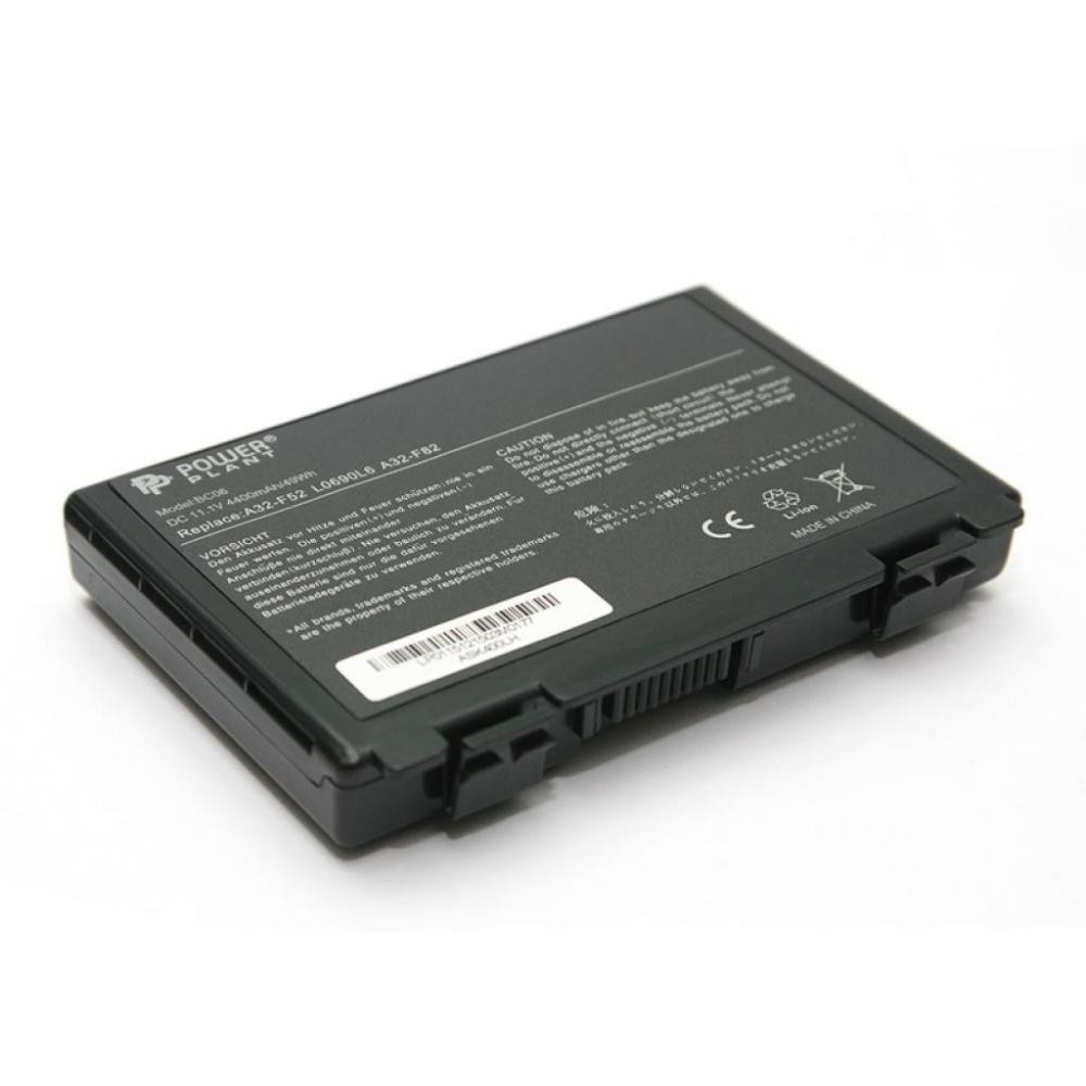 Фото Аккумулятор PowerPlant для ноутбуков ASUS F82 (A32-F82, ASK400LH) 11.1V 4400mAh NB00000283