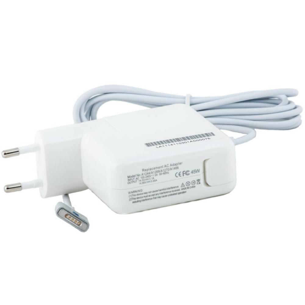 Фото Блок питания для ноутбуков PowerPlant APPLE 220V, 14.85V 45W 3.05A (MagSafe2) AP45KMAG2