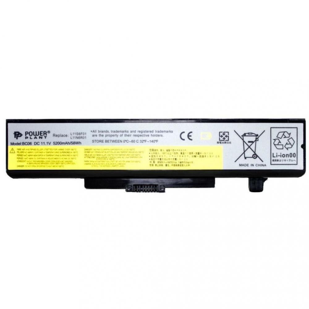 Фото Аккумулятор PowerPlant для ноутбуков IBM/LENOVO IdeaPad G580 (L11L6F01) 11.1V 5200mAh NB00000276