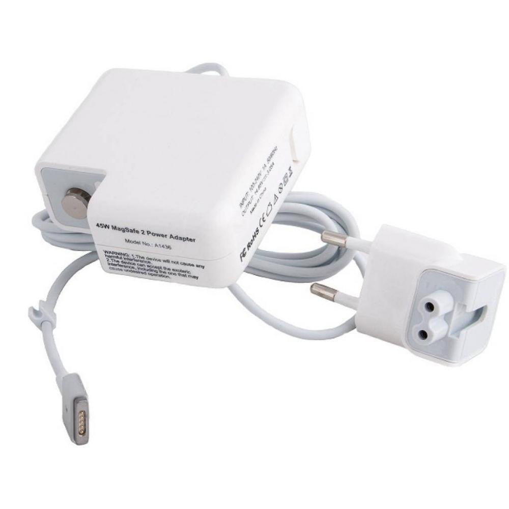 Фото Блок питания для ноутбуков PowerPlant APPLE 220V, 20V 85W 4.25A (MagSafe 2) AP85HMAG2