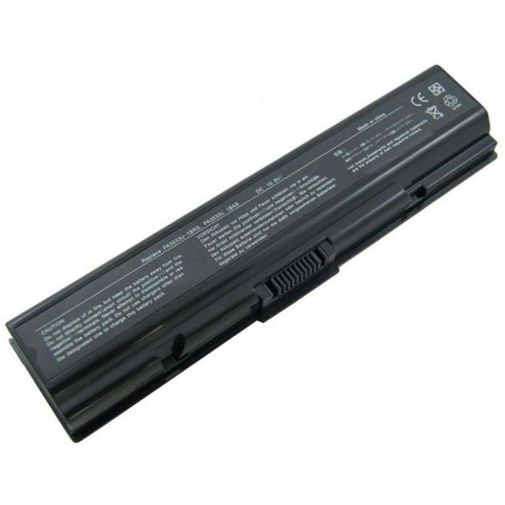 Фото Аккумулятор PowerPlant для ноутбуков TOSHIBA Satellite A200 (PA3534U-1BRS) 10.8V 5200mAh NB00000007