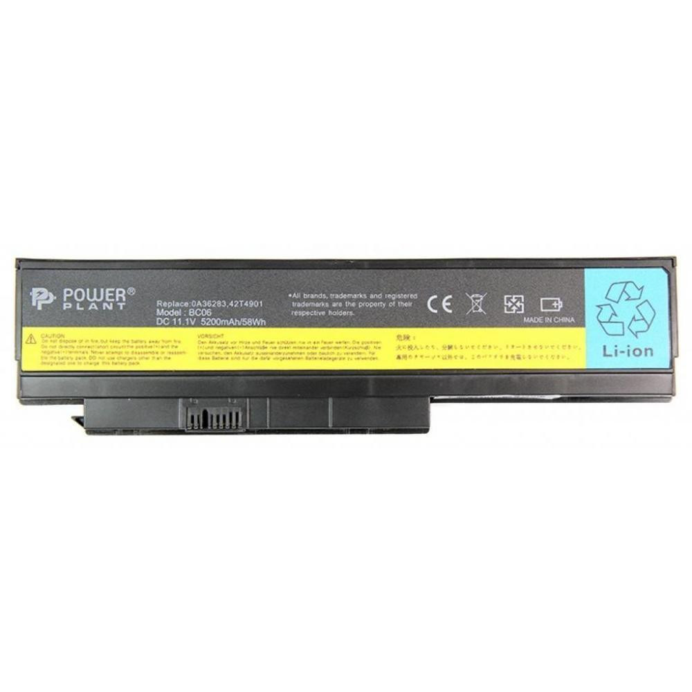 Фото Аккумулятор PowerPlant для ноутбуков IBM/LENOVO ThinkPad X230 (0A36281) 11.1V 5200mAh NB480180