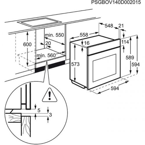 Фото Духовка ELECTROLUX OPEB2320R