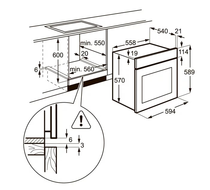 Фото Духовка ZANUSSI OPZB4200Z