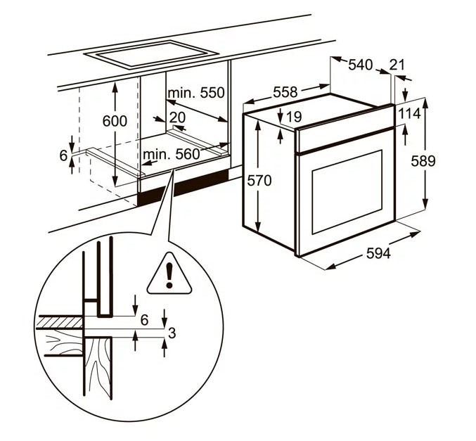 Фото Духовка ZANUSSI OPZB4210B