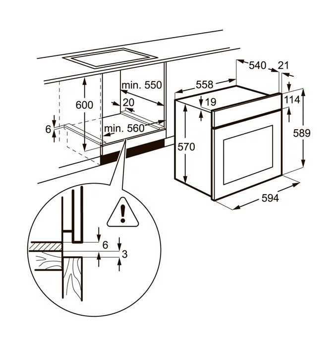 Фото Духовка ZANUSSI OPZB4210W