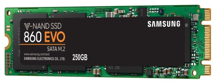 Фото Жесткий диск SSD SAMSUNG 860 EVO MZ-N6E250BW