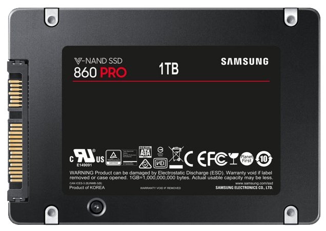 Цена Жесткий диск SSD SAMSUNG 860 PRO MZ-76P1T0BW