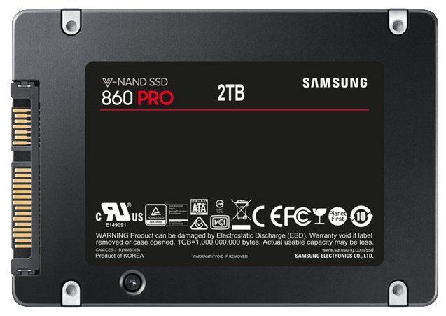 Цена Жесткий диск SSD SAMSUNG 860 PRO MZ-76P2T0BW