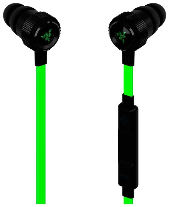 Фото Наушники RAZER Hammerhead Pro V2 (RZ04-01730100-R3G1) Black-gren