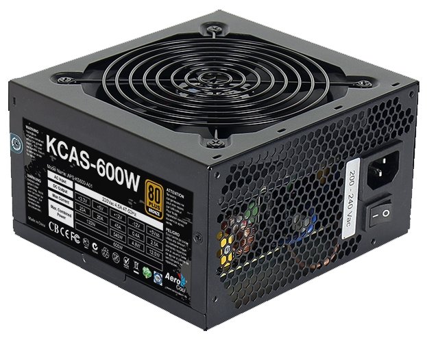 Фото Блок питания AeroCool Kcas 600W