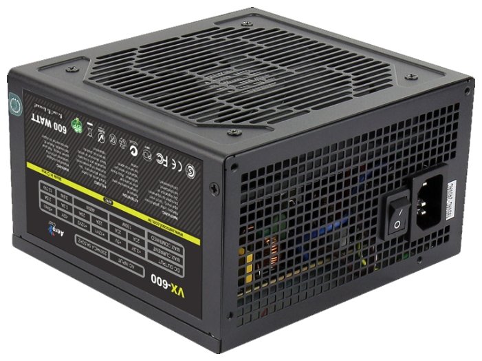 Фото Блок питания AeroCool VX-600 600W