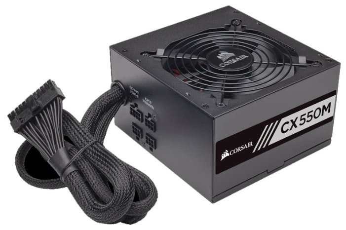 Картинка Блок питания CORSAIR CX550M 550W