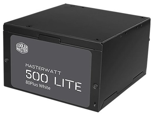 Картинка Блок питания Cooler Master Masterwatt Lite 500 500W (MPX-5001-ACABW)