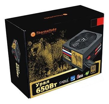 Картинка Блок питания THERMALTAKE W0426RE 650W Gold