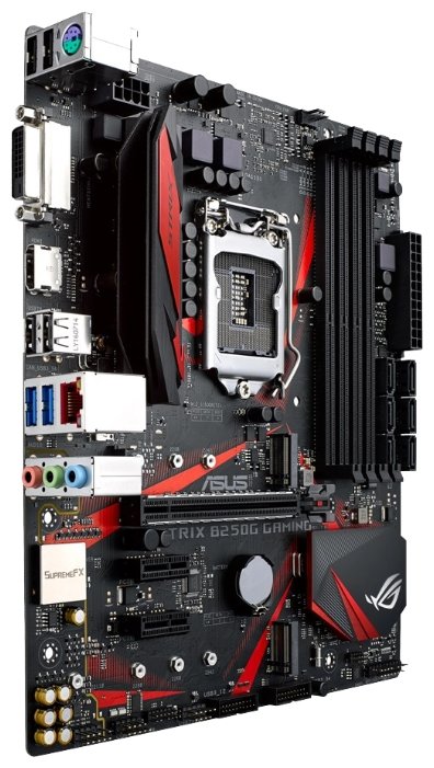 Фото Материнская плата ASUS STRIX B250G GAMING