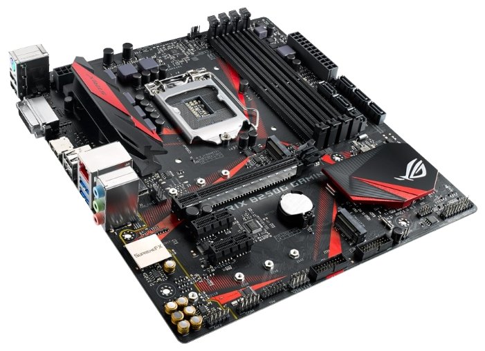 Картинка Материнская плата ASUS STRIX B250G GAMING