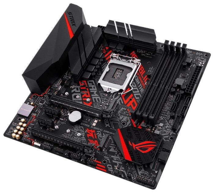 Фотография Материнская плата ASUS ROG STRIX B360-G GAMING