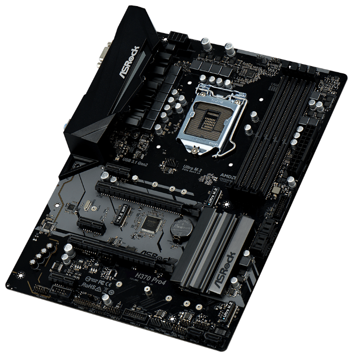 Фото Материнская плата ASRock H370 PRO4