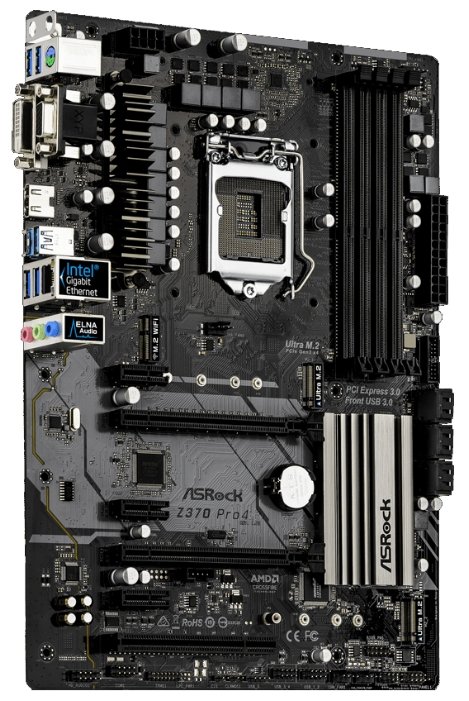 Фотография Материнская плата ASRock Z370 PRO4