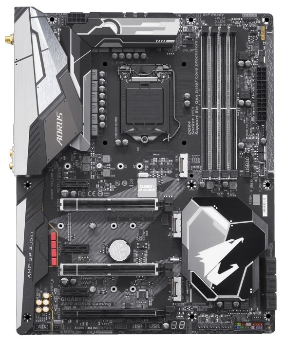 Картинка Материнская плата GIGABYTE Z370 AORUS Gaming 5