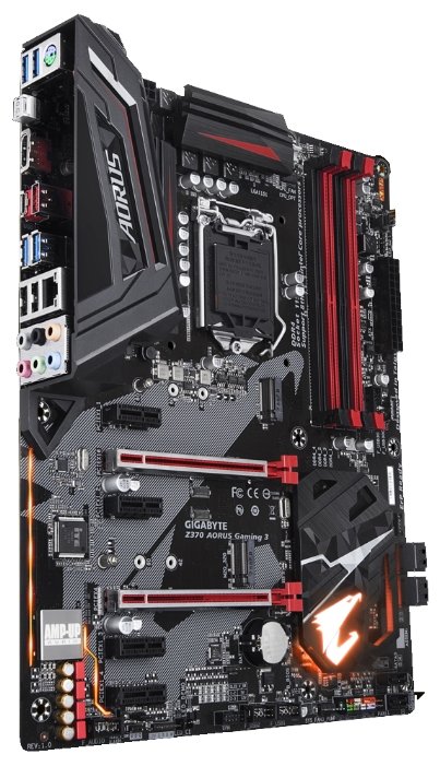 Фотография Материнская плата GIGABYTE Z370 AORUS Gaming 3