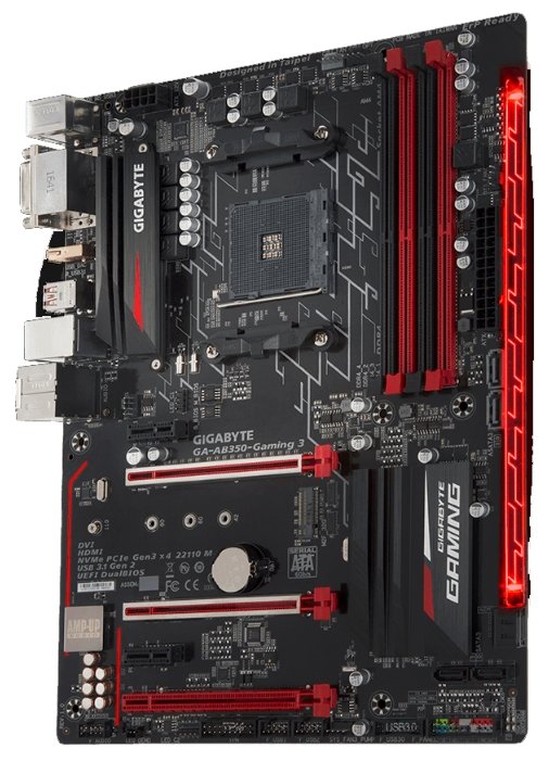 Фото Материнская плата GIGABYTE GA-AB350-Gaming 3