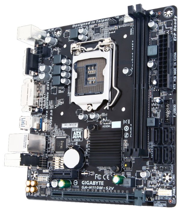 Фото Материнская плата GIGABYTE GA-H110M-S2V