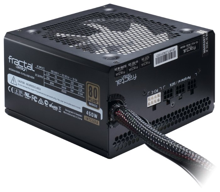 Фото Блок питания Fractal Design Integra M 450W FD-PSU-IN3B-450W Bronze