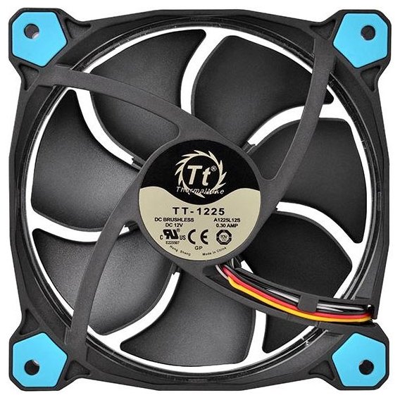 Фото Система охлаждения для корпуса THERMALTAKE Riing 14 LED Blue (CL-F039-PL14BU-A)