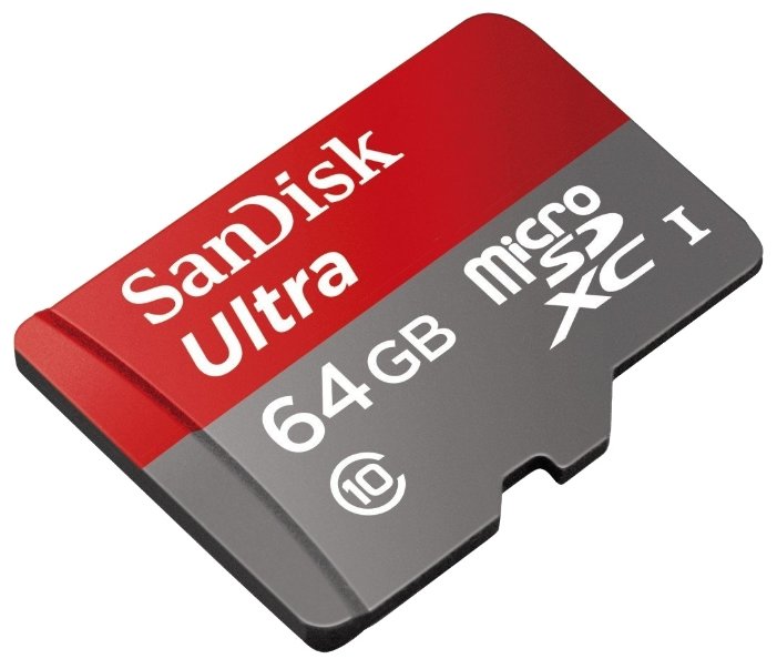 Картинка Карта памяти SANDISK microSDXC SDSQUNB-064G-GN3MA