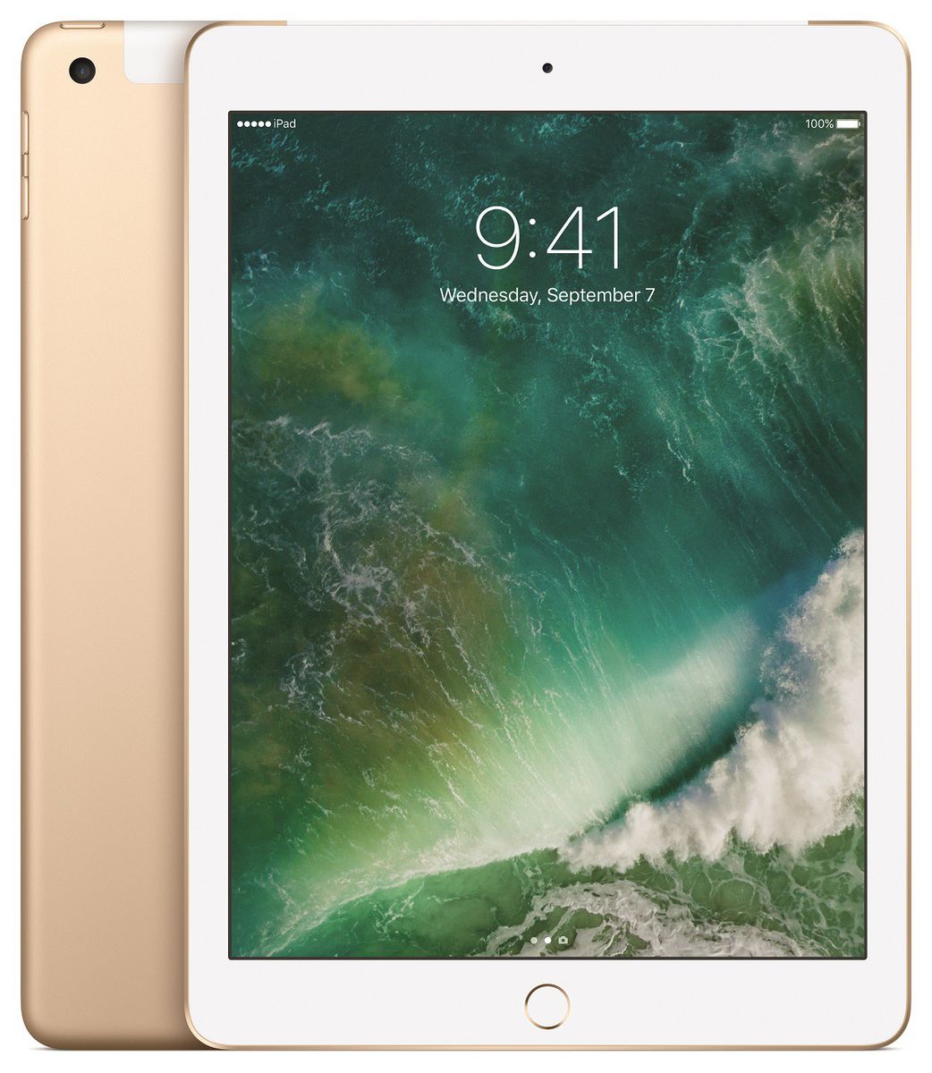 Фото Планшет APPLE iPad 2018 Wi-Fi 32Gb Gold (MRJN2)