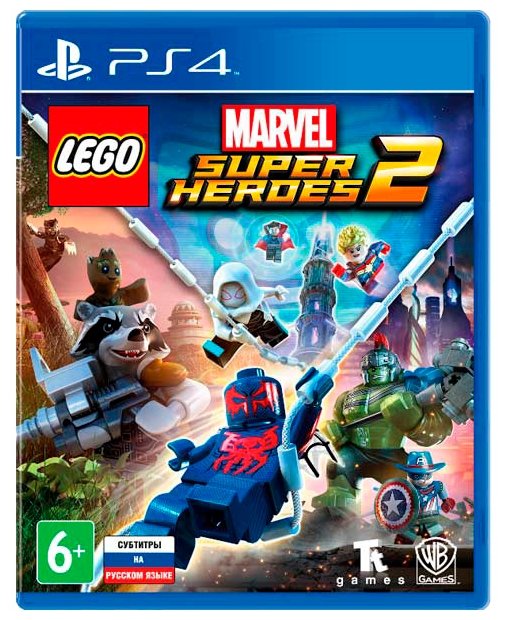 Фото Игра для PS4 LEGO Marvel Super Heroes