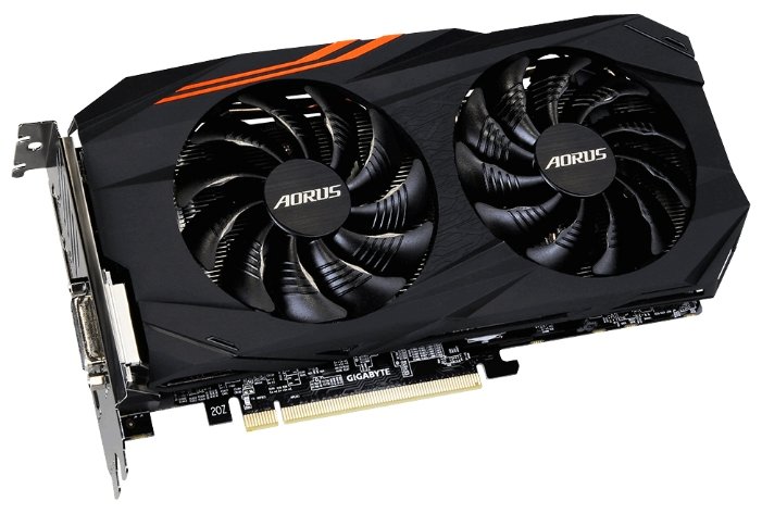 Фото Видеокарта GIGABYTE GV-RX580AORUS-4GD