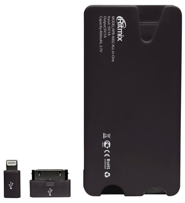 Фото Power Bank RITMIX RPB-4002 4000 mAh Black