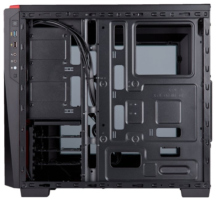 Купить Компьютерный корпус CORSAIR Carbide Spec 04 Black-red