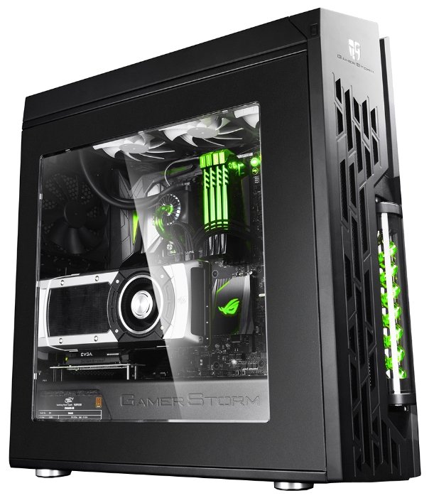 Фото Компьютерный корпус DEEPCOOL Genome II Black-green