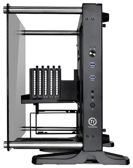 Фото Компьютерный корпус THERMALTAKE Core P1 Tempered Glass CA-1H9-00T1WN-00 Black