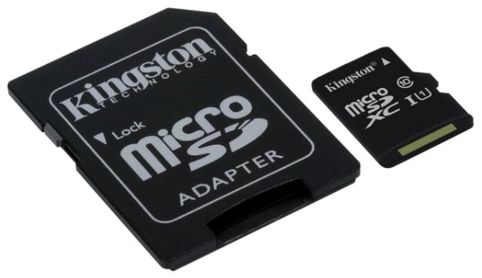 Фото Карта памяти KINGSTON SDCS/256GB Class 10 + adapter SD