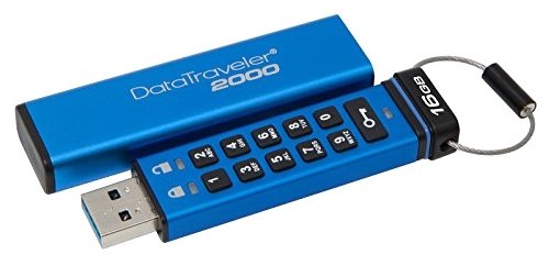 Картинка USB накопитель KINGSTON DT2000/16Gb USB 3.1 Blue