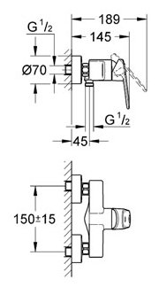 Фото Смеситель GROHE Europlus 33577002