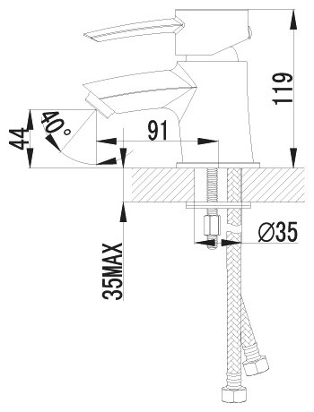 Фото Смеситель LEMARK LM3256C Атлантисс