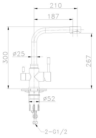 Фото Смеситель LEMARK LM5061S Эксперт